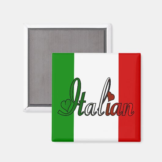 Elegant Italiaans Magneet (Voorkant / Achterkant)