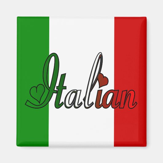 Elegant Italiaans Magneet (Voorkant)