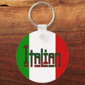 Elegant italiaans sleutelhanger (Voorkant)