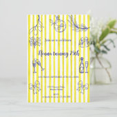 Elegant Italian Birthday  Kaart (Staand voorkant)