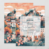 Elegant Italië Capri Bestemming Vrijgezellenfeest Kaart (Voorkant / Achterkant)