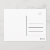 Elegant Italy Waterverf Melon Travel Holiday Briefkaart (Achterkant)