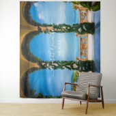 Elegant Italy Wedding Arches Photo Booth Backdrop Wandkleed (In situ)