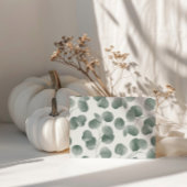 Elegant ivoor & salie Herfst Botanische bruiloft RSVP Kaartje