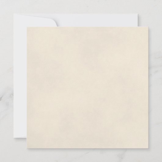 Elegant Ivoor Wit Rose Ovaal Foto Bruiloft Bedankkaart (Achterkant)