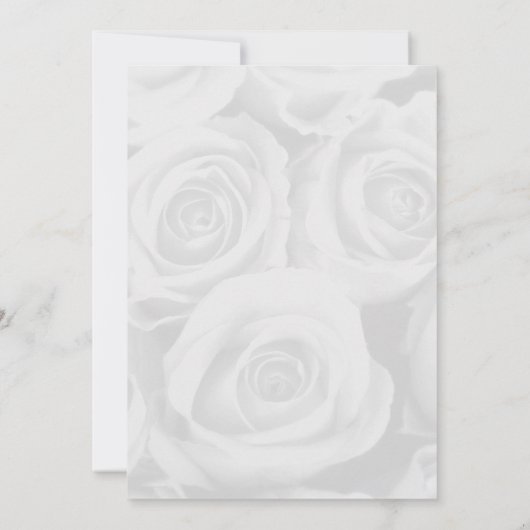 Elegant Ivory - Geel Vrijgezellenfeest met witte r Kaart (Achterkant)