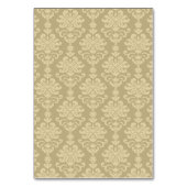 Elegant Ivory Gold Calligraphy Weddenemonogram Kaart (Achterkant)