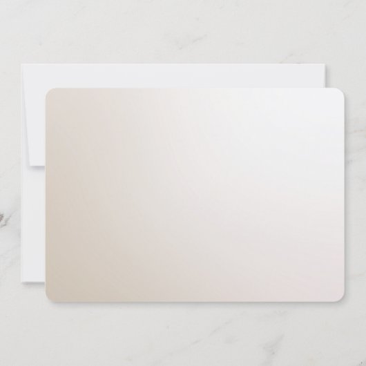 Elegant Ivory White Flowers Save The Date (Achterkant)