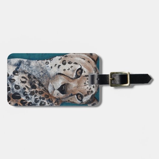 Elegant Jaguar Bagagelabel (Voorkant horizontaal)