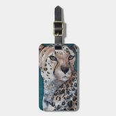 Elegant Jaguar Bagagelabel (Voorkant verticaal)