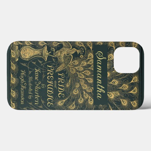 Elegant Jane Austen Pride and Prejudice Book Hoesj Case-Mate iPhone Case (Achterkant (horizontaal))