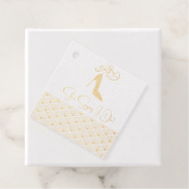 Elegant Japanese Bridal Shower Bedankjes Labels