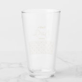 Elegant Japanese Bridal Shower Glas (Achterkant)