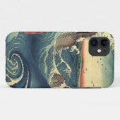 ELegant Japanese Ocean Tide iPhone5 hoesje (Achterkant (horizontaal))