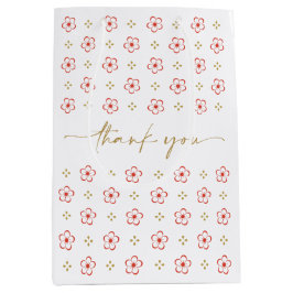 Elegant Japanese Plum Blossom  Medium Cadeauzakje