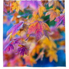 Elegant Japans blad Douchegordijn