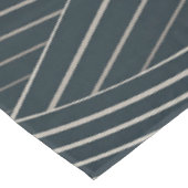 Elegant Japans blauw en wit kunstwerk | Tafelkleed (Gekanteld)