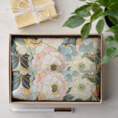 Elegant Japans Bloemen Decoupage Tissue Papier (Geschenk)