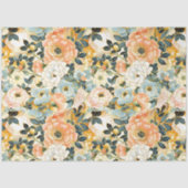 Elegant Japans Bloemen Decoupage Tissue Papier (Voorkant)