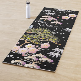 Elegant Japans geïnspireerd botanisch kunstwerk | Yogamat