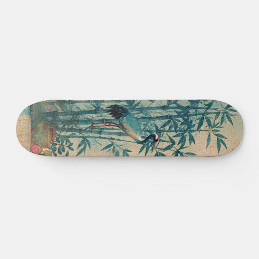 Elegant Japans Kraanskateboard Persoonlijk Skateboard (Horizontaal)