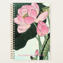 Elegant Japans Lotus Bloem -  Fine Art Planner