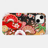 Elegant Japans najaar Kimono Case-Mate iPhone Case (Achterkant (horizontaal))