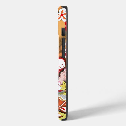 Elegant Japans najaar Kimono Case-Mate iPhone Case (Achterkant / Links)
