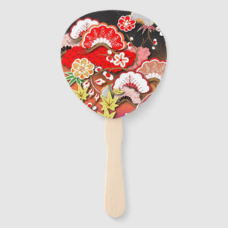 Elegant Japans najaar Kimono Handwaaier