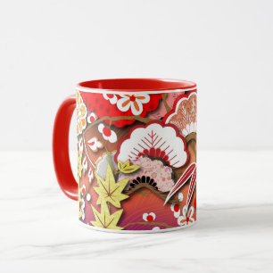 Elegant Japans najaar Kimono Mok