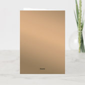 Elegant Japans Nieuwjaar Gouden Ontwerp Kaart (Achterkant)