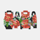 Elegant Japans patroon voor fort Bedankdoosjes (Uitgevouwen)