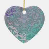 Elegant Japanse Chin Keramisch Ornament (Achterkant)