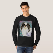 Elegant Japanse Chin T-shirt (Voorkant volledig)