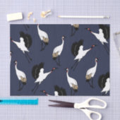 Elegant Japanse kranen Tissuepapier (Craft)