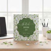 Elegant Jasmine Flower Notitieboek