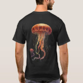 Elegant Jellyfish Grace T-shirt (Achterkant)