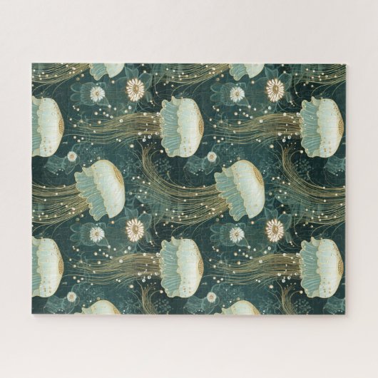 Elegant Jellyfish Legpuzzel (Horizontaal)