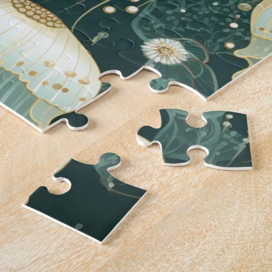 Elegant Jellyfish Legpuzzel (Zijkant)