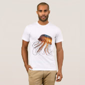 Elegant Jellyfish Marine Life T-shirt ontwerp (Voorkant volledig)