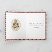 Elegant Jesus First Heilige Commune  Kaart (Binnen)