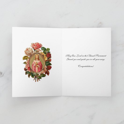 Elegant Jesus First   Kaart (Binnen)