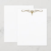 Elegant jewel Letterhead (Voorkant / Achterkant)