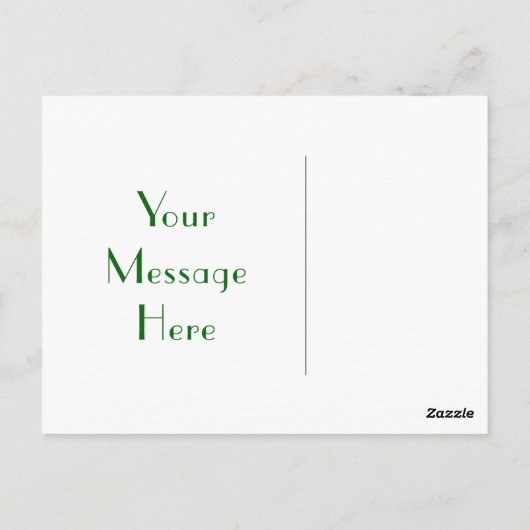 Elegant Jeweled Zen Mandala "Geloof" Briefkaart (Achterkant)