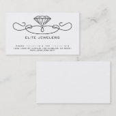ELEGANT JEWELERS DIAMOND VISITEKAARTJE (Voorkant / Achterkant)