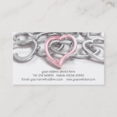 Elegant Jewelers Visitekaartje (Achterkant)