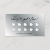 Elegant Jewelry Diamonds Silver Damask Loyalty (Achterkant)