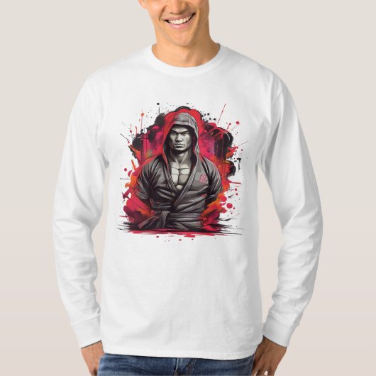 Elegant Jiu Jitsu T-shirt (Voorkant)