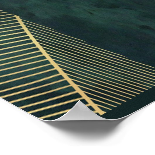 Elegant Joint Double Birthday Twin Poster (Hoek)