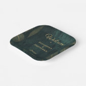 Elegant Joint Double Birthday Twin Poster Papieren Bordje (Gebogen)